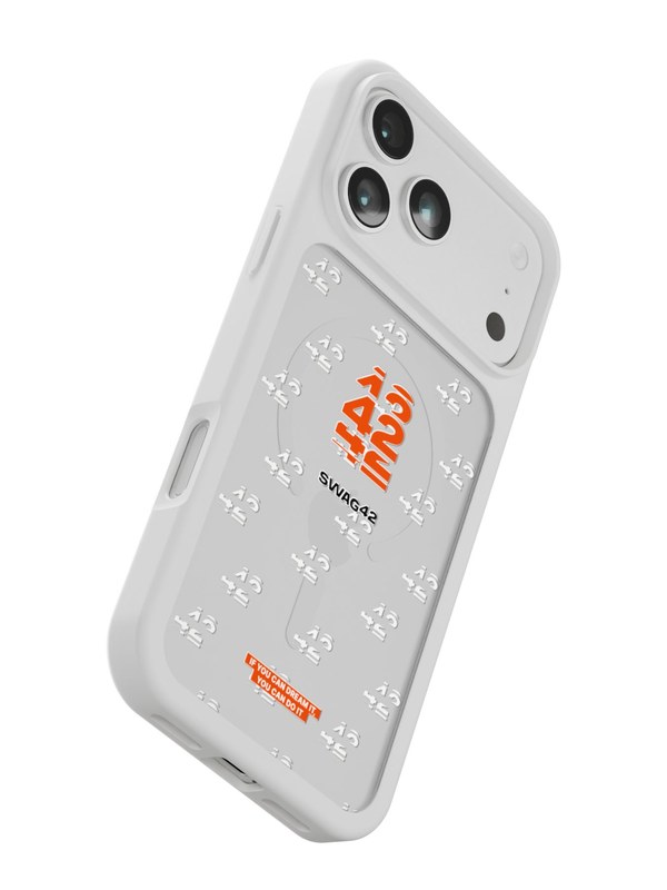 SWAG42 — all-over pattern case, 3D render